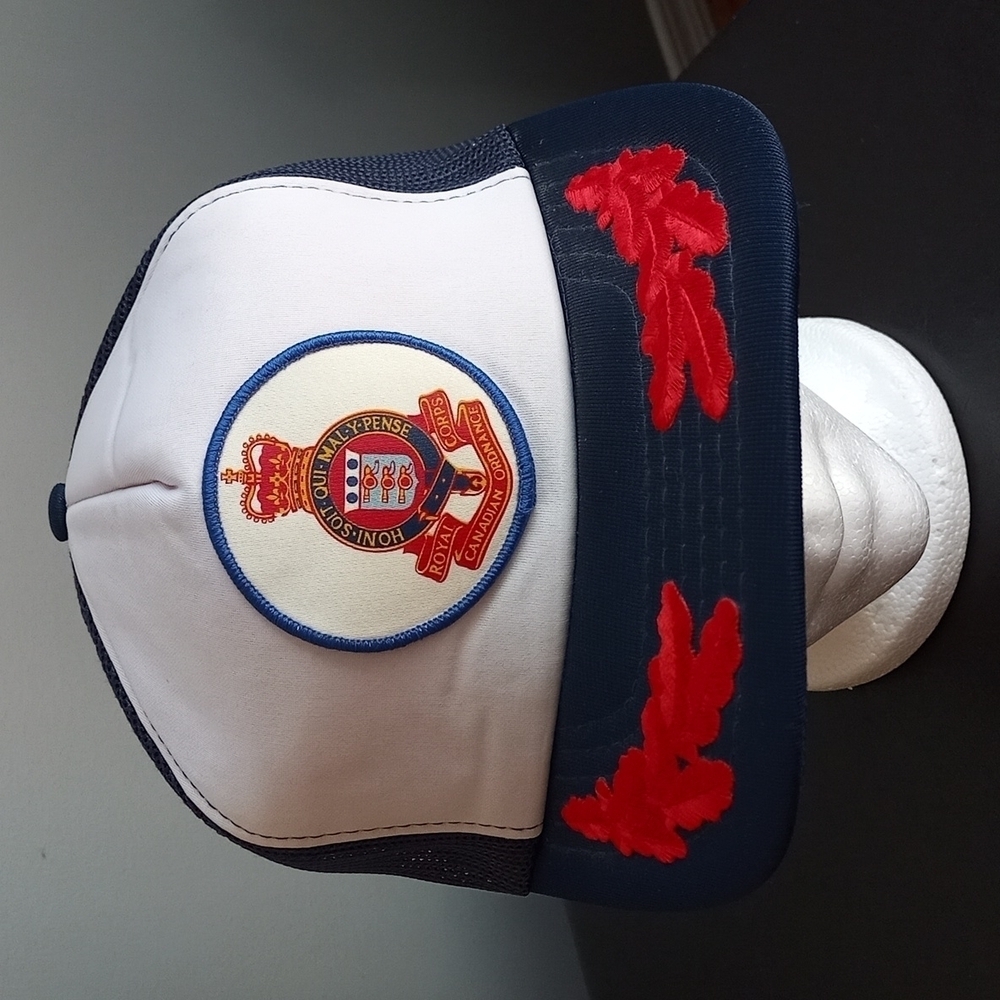 Vintage Royal Canadian Ordinance Corps.  Trucker Hat